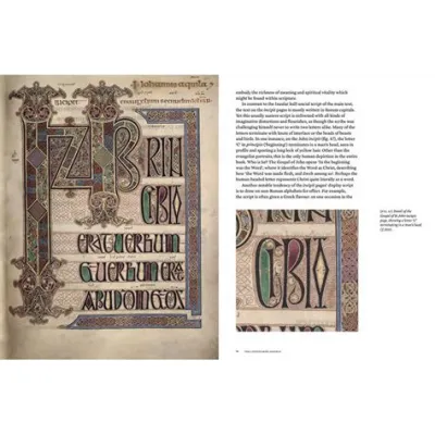 The Lindisfarne Gospels! Illuminating History with Exquisite Detail and Vibrant Pigment.